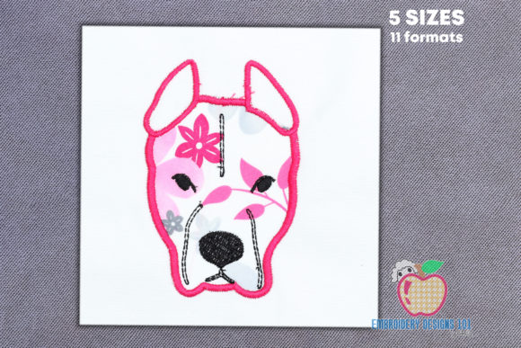 American Pit Bull Terrier Applique: A Detailed Review