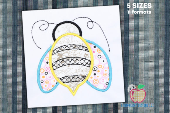 Bumble Bee Applique Pattern for Business