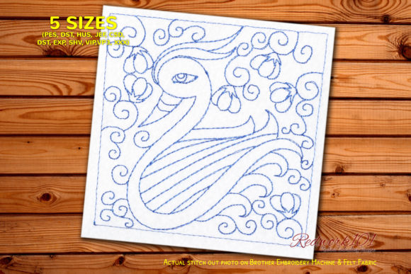 Charming Duck with Seamless Pattern for Apparel