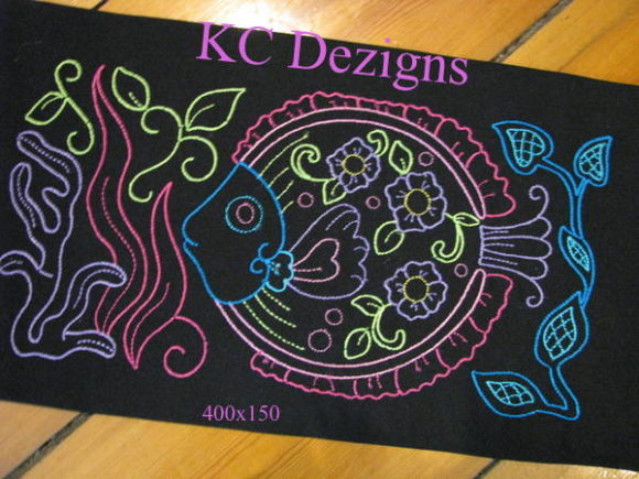 Exploring Colourline Fish 06 for Your Next Embroidery Project