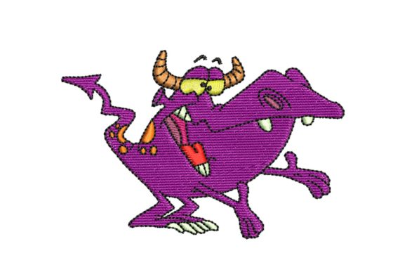 Give Me-Give Me Monster: A Festive Embroidery Delight